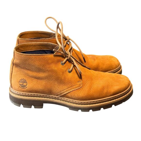Timberland Mens 7.5 Port Union Waterproof Chukka Boots Brown TimberDry Leather main image 12